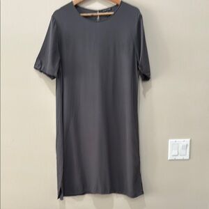 Eileen Fisher Gray Women's Dress in size M